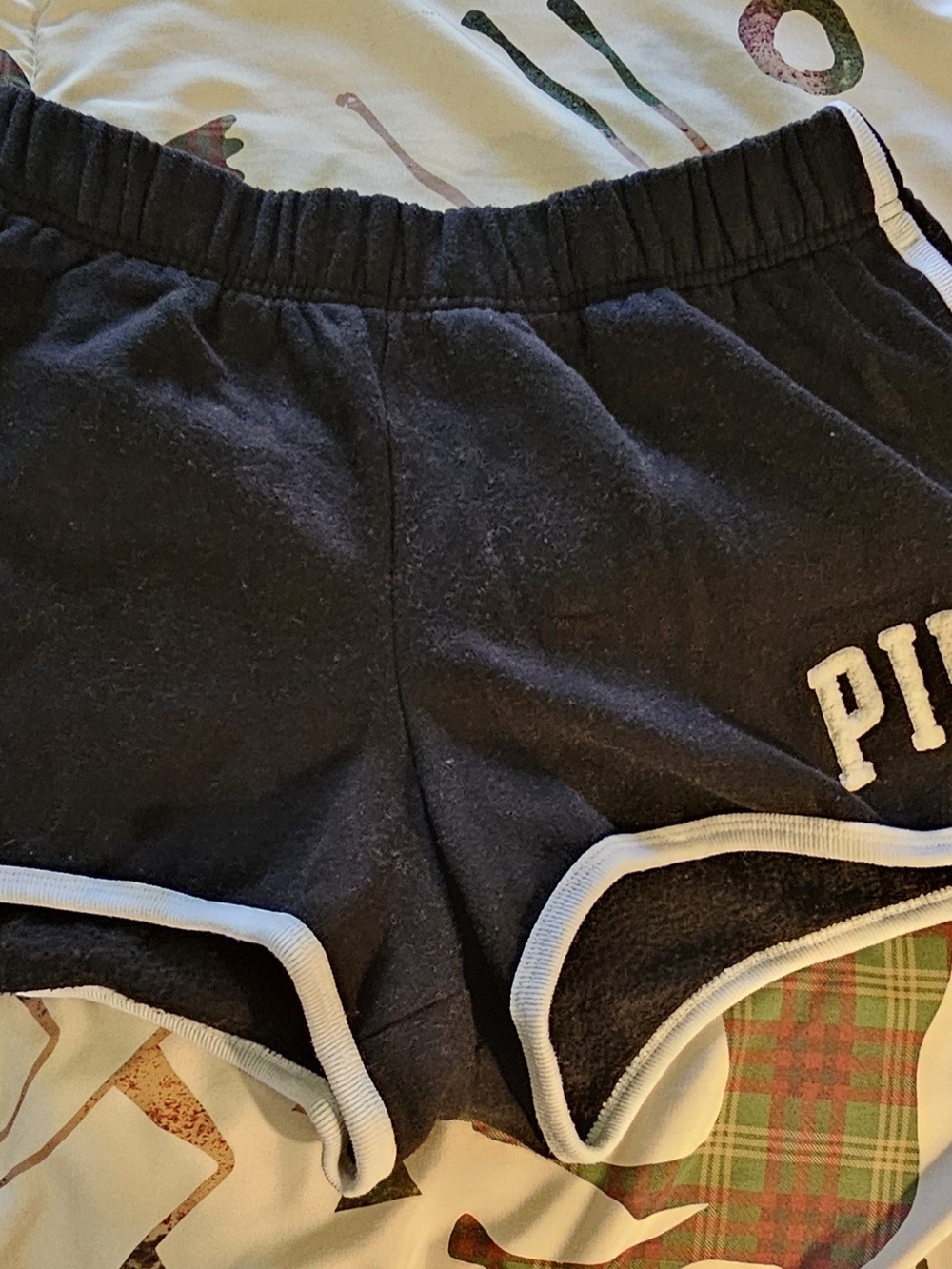 PINK Victoria's Secret Black Shorts with White Tag